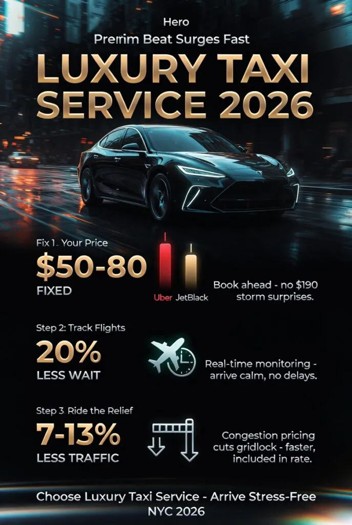 Infographic Luxury Taxi Service