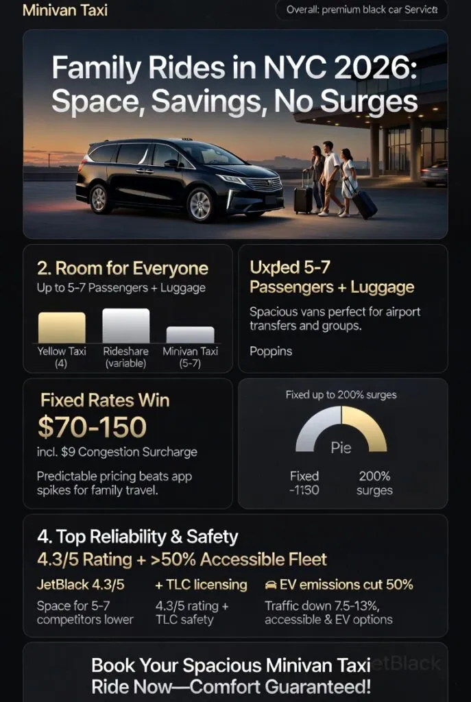 Infographic Minivan Taxi