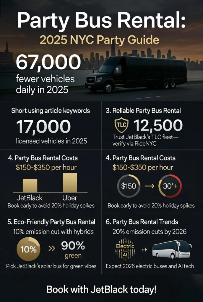 Infographic Party Bus Rental