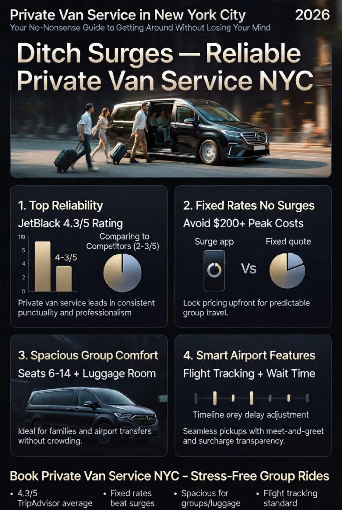 Private Van Service In New York City 2026: Your No-Nonsense Guide To Getting Around Without Losing Your Mind 3 March 26, 2026 Infographic Private Van Service