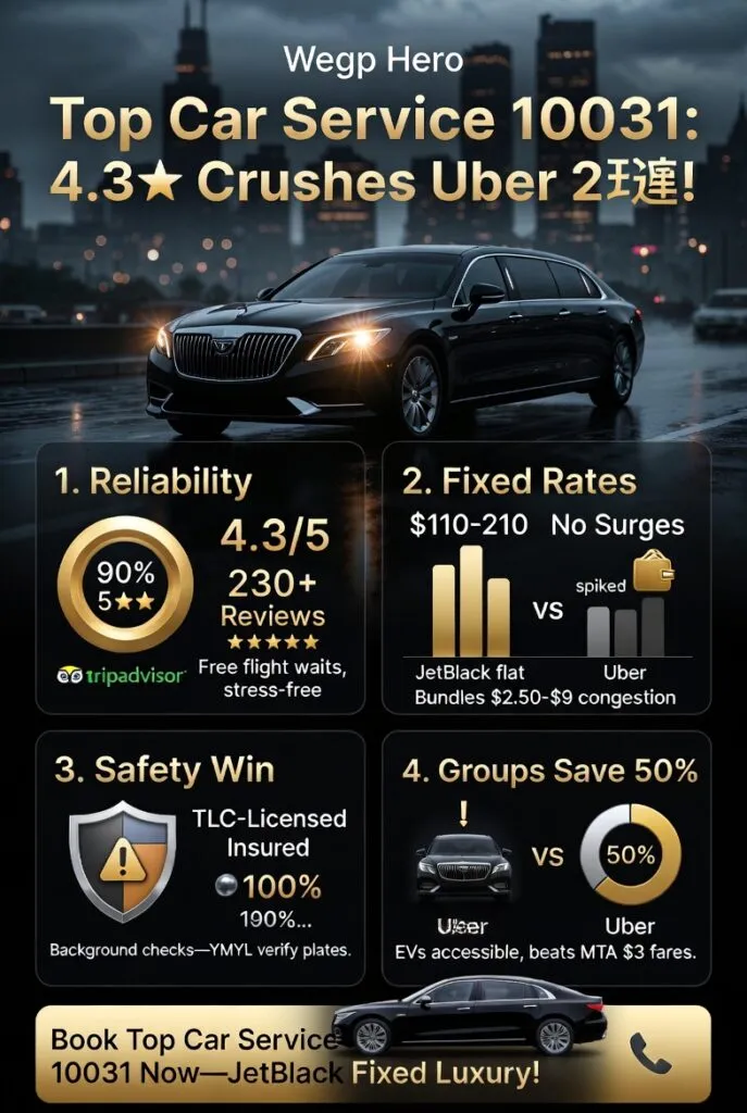 Top Car Service In 10031: Jetblack'S Battle-Tested Guide To 2026 Rides 3 March 9, 2026 Infographic Top Car Service In 10031
