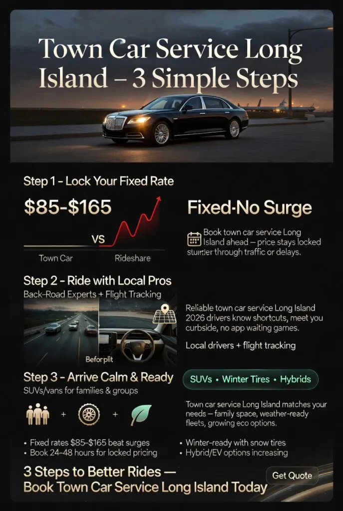 Infographic Town Car Service Long Island