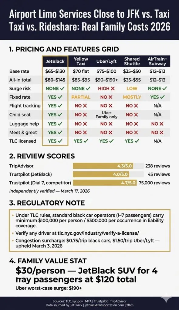 Infographic Airport Limo Services Close To