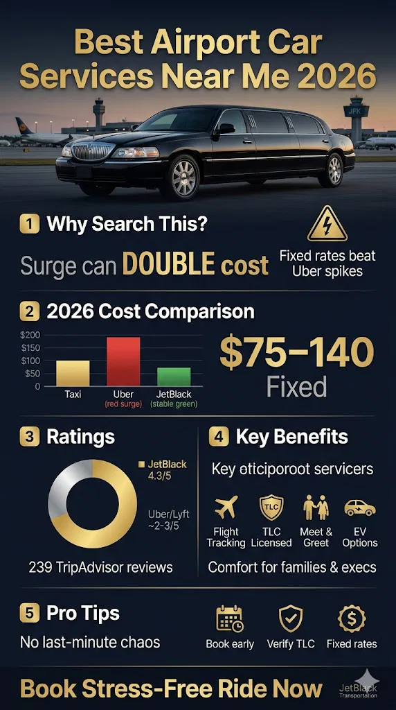 Infographic Best Airport Car Services Near Me