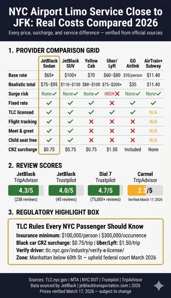Airport Limo Service Close To You: 7 Honest Nyc Facts For 2026 3 March 29, 2026 Infographic Airport Limo Service Close