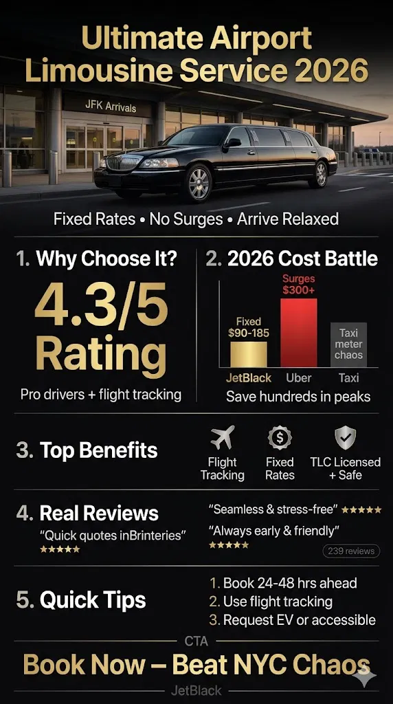 Infographic Airport Limousine Service