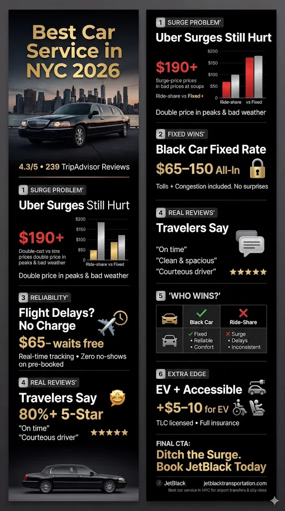Infographic Best Car Service Ny Nyc