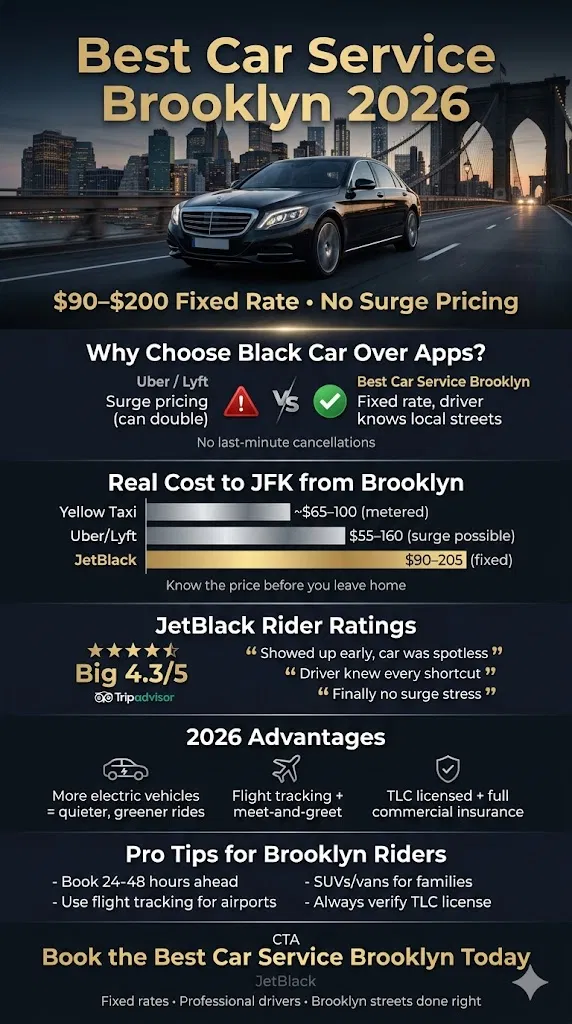 Infographic Best Car Service Brooklyn