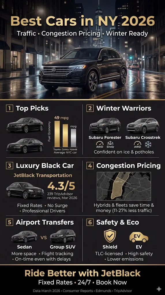 Best Cars In Ny: 7 Honest Facts For Corporate Bookers 2026 3 March 31, 2026 Infographic Best Cars In Ny