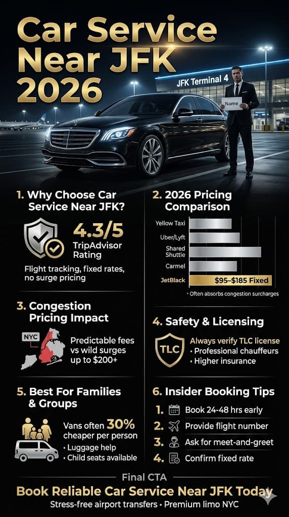 Infographic Car Service Near Jfk
