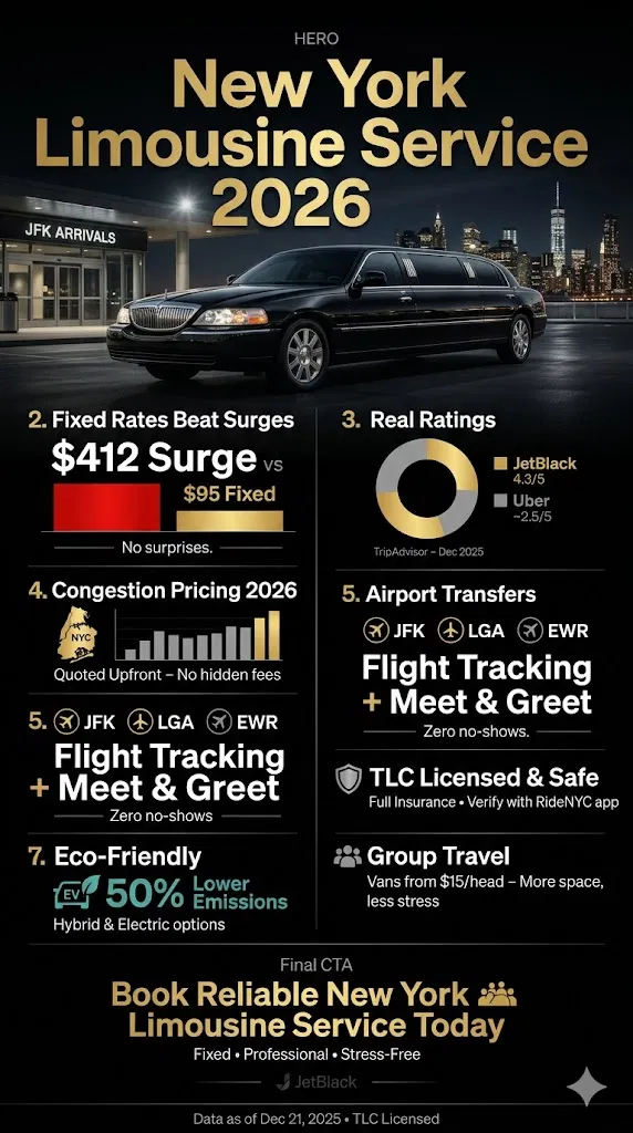 Infographic New York Limousine Service
