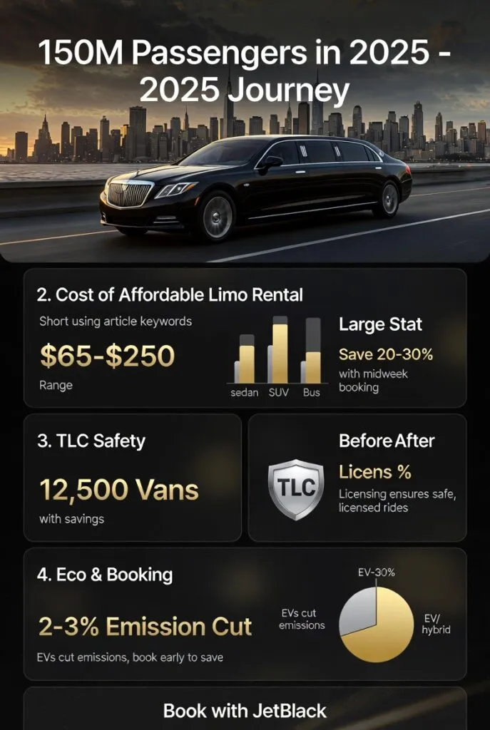 Infographic Affordable Limo Rental In New York City