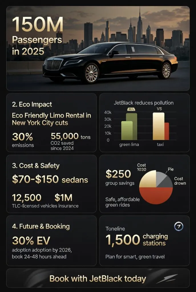 Infographic Eco Friendly Limo Rental In New York City