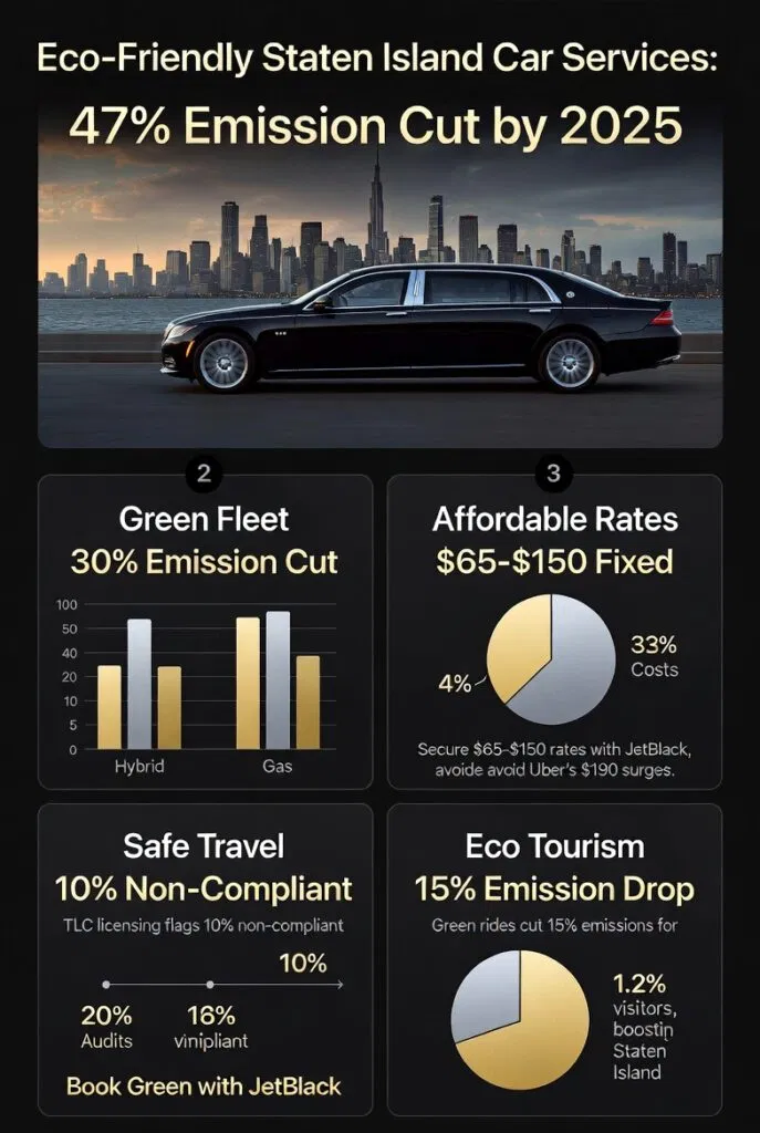 Infographic Eco Friendly Staten Island Car Services