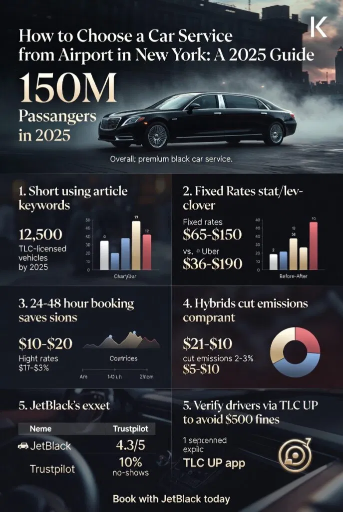 Infographic How To Choose A Car Service From Airport In New York