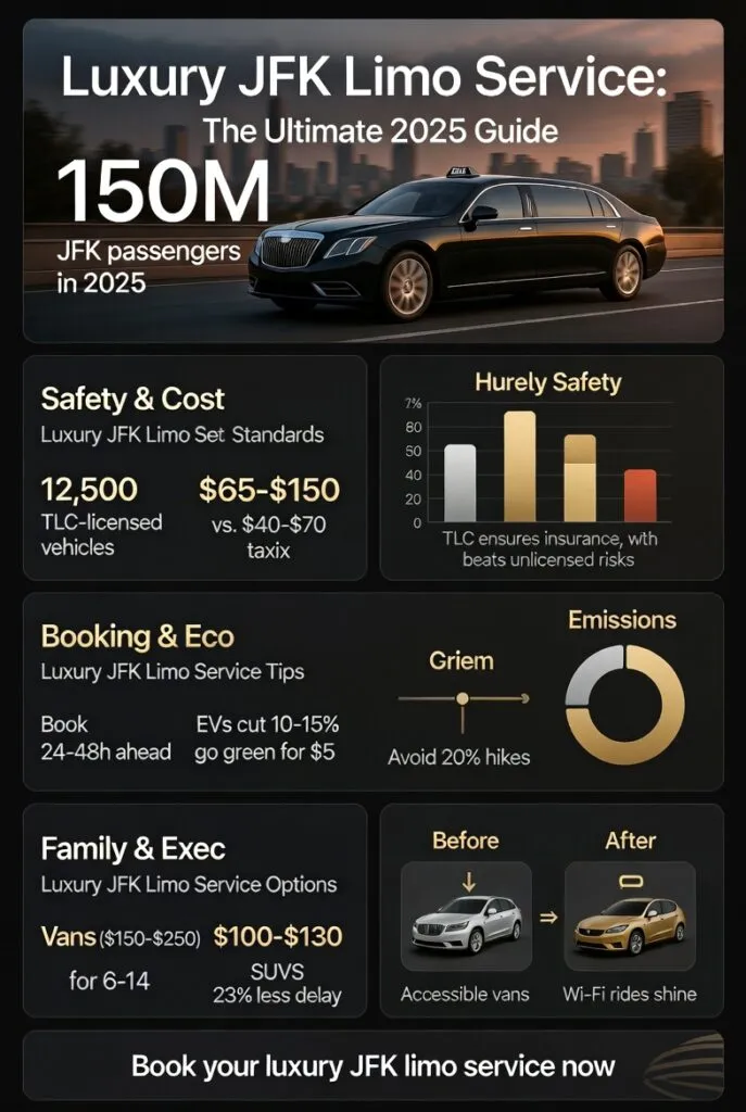 Infographic Luxury Jfk Limo Service