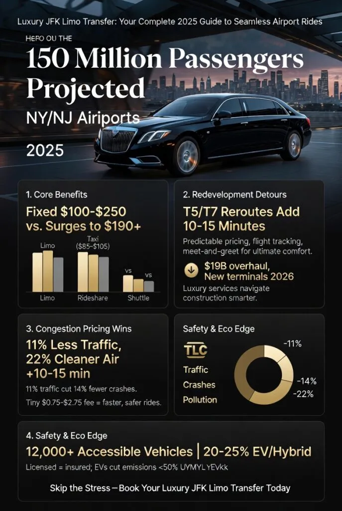 Infographic Luxury Jfk Limo Transfer
