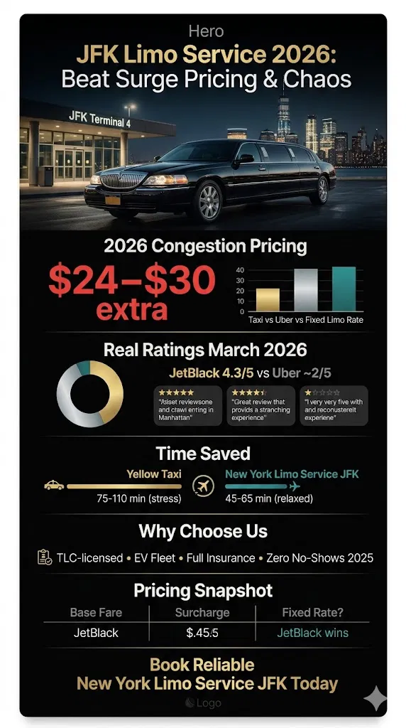 Infographic New York Limo Service Jfk
