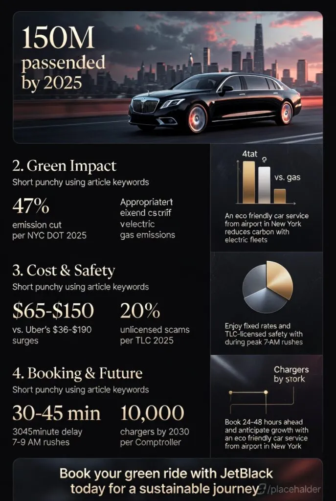 Infographic Eco Friendly Car Service From Airport In New York