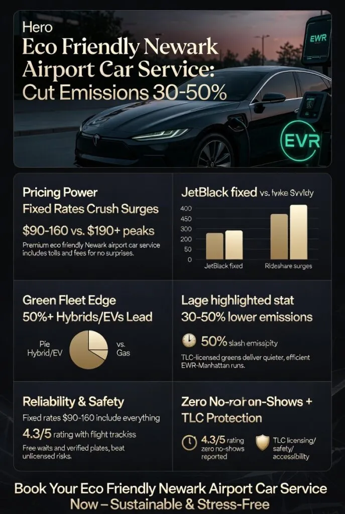 Infographic Eco Friendly Newark Airport Car Service