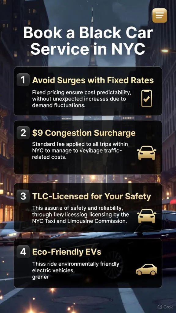 Infographic How To Book A Black Car Service In Nyc