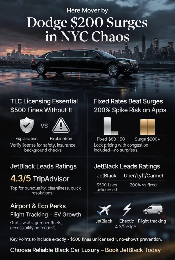 How To Choose A Black Car Service In Nyc: The Ultimate 2026 Survival Guide 3 February 1, 2026 Infographic How To Choose A Black Car Service In Nyc