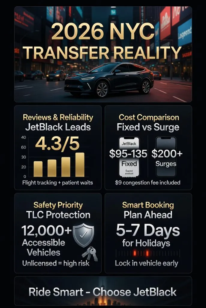 Laguardia To Times Square Car Service Reviews 2026: Ultimate Nightmare Escape! 3 January 21, 2026 Infographic Laguardia To Times Square Car Service Reviews 2026