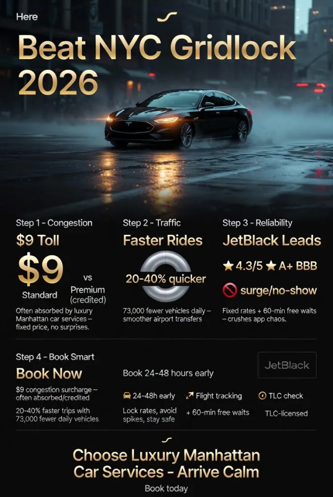 Luxury Manhattan Car Services In 2026: Surviving The Gridlock With Class And Sanity 3 March 4, 2026 Infographic Luxury Manhattan Car Services