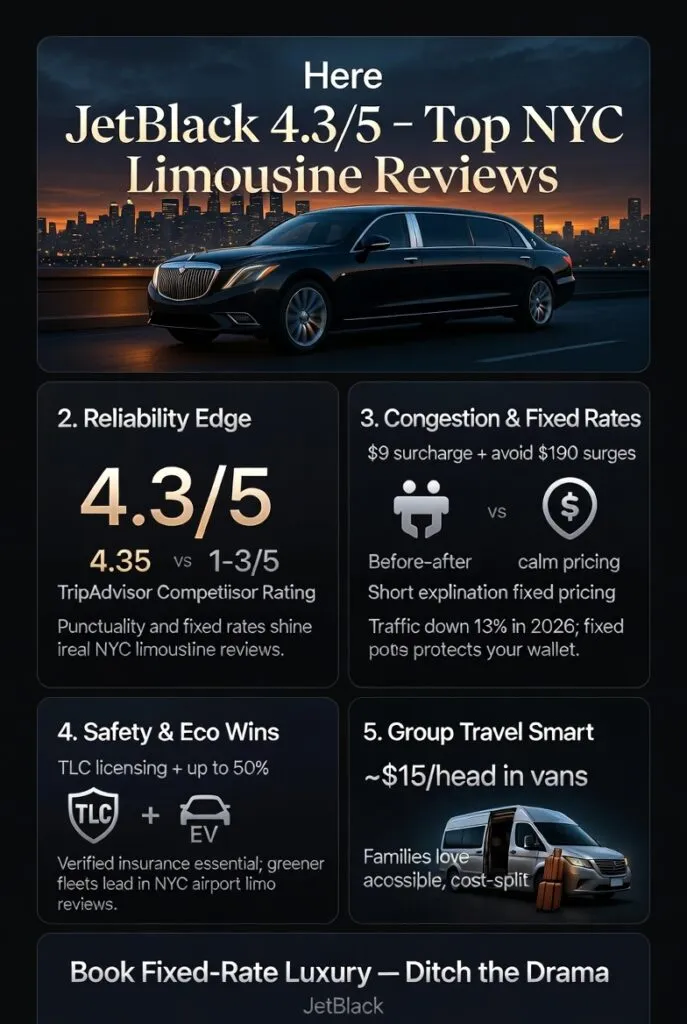 Nyc Limousine Reviews: The No-Bs Guide To Dodging Traffic Nightmares In 2026 3 February 1, 2026 Infographic Nyc Limousine Reviews