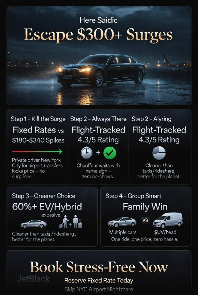 Private Driver New York City For Airport Transfers: The 2026 Insider'S Guide To Dodging Chaos 3 January 30, 2026 Infographic Private Driver New York City For Airport Transfers