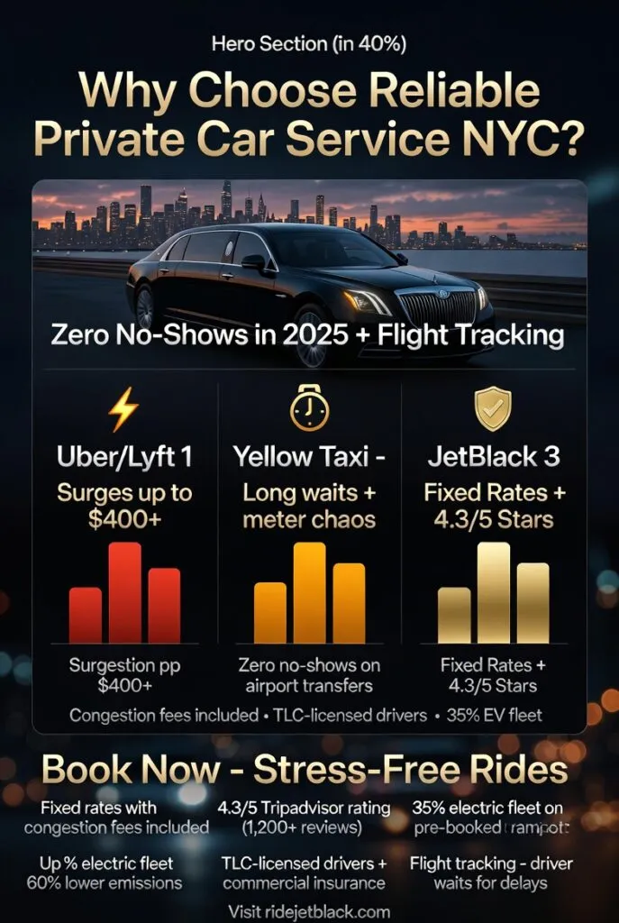 Reliable Private Car Service Nyc: Your Ultimate Guide For 2026 3 February 1, 2026 Infographic Reliable Private Car Service Nyc