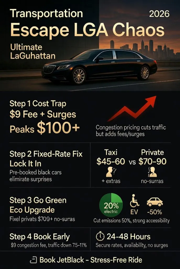 Transportation Laguardia Airport To Manhattan: The Ultimate Frustrating Chaos Survival Guide In 2026 3 January 30, 2026 Infographic Transportation Laguardia Airport To Manhattan