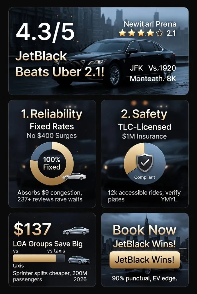 Infographic Chauffeur Service New York Reviews 2026