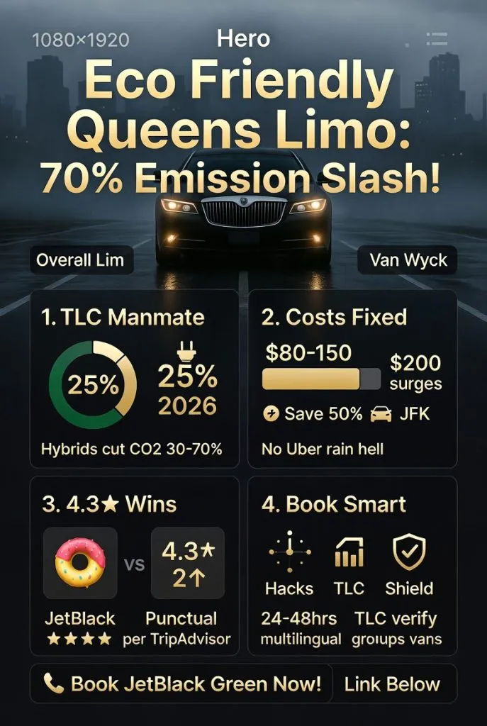Infographic Eco Friendly Queens Limo Service