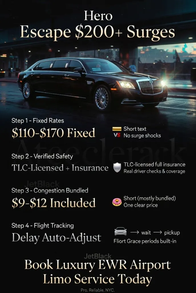 Infographic Luxury Ewr Airport Limo Service