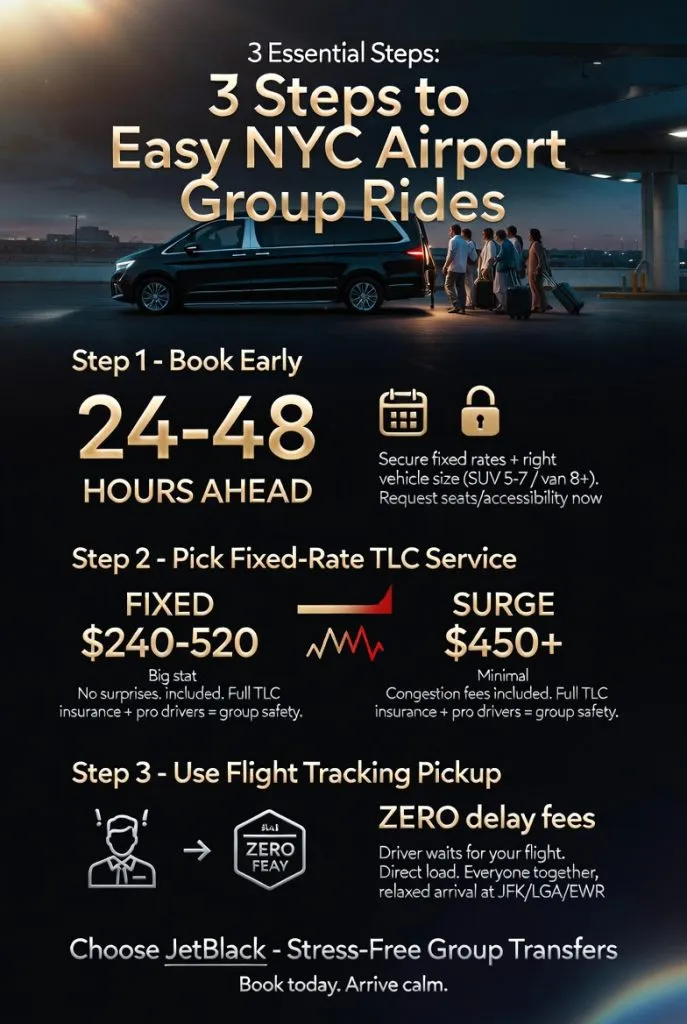 Infographic Nyc Airport Car Service For Groups