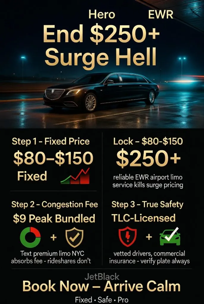 Infographic Reliable Ewr Airport Limo Service