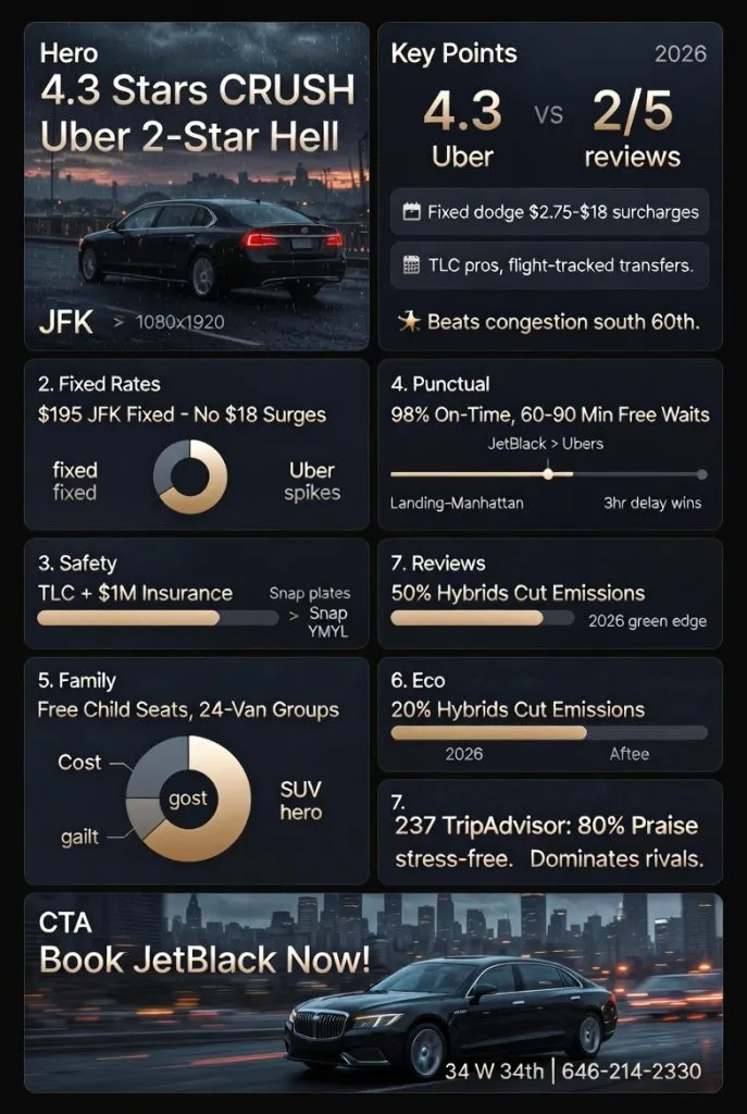 Infographic Town Car Service New York Reviews 2026