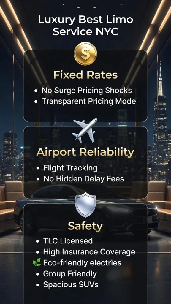 Infographic Luxury Best Limo Service Nyc