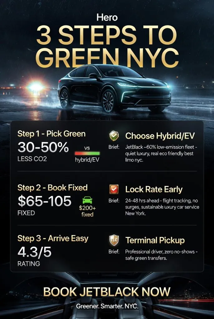 Infographic Eco Friendly Best Limo Nyc