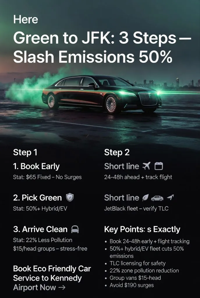 Infographic Eco Friendly Car Service To Kennedy Airport
