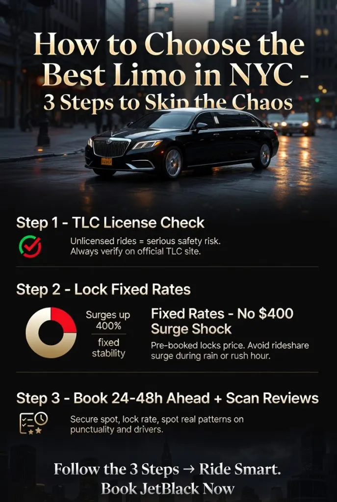 Infographic How To Choose The Best Limo In Nyc