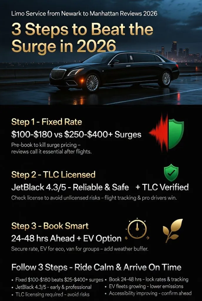 Infographic Limo Service From Newark To Manhattan Reviews 2026