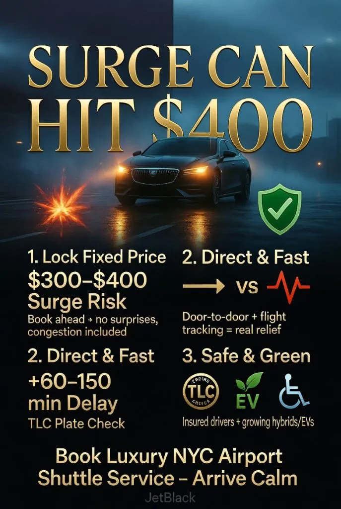 Infographic Luxury Nyc Airport Shuttle Service