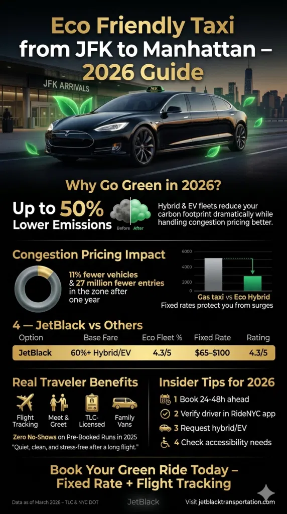 Eco Friendly Taxi From Jfk To Manhattan Side-By-Side Comparison Of Costs And Emissions For Eco Friendly Taxi From Jfk To Manhattan