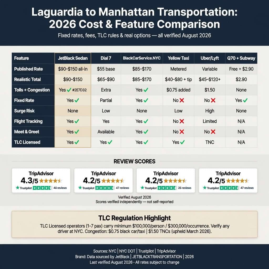 Laguardia To Manhattan Transportation