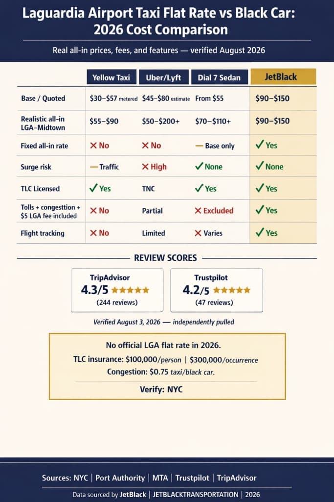 Laguardia Airport Taxi Flat Rate Laguardia Airport Taxi Flat Rate