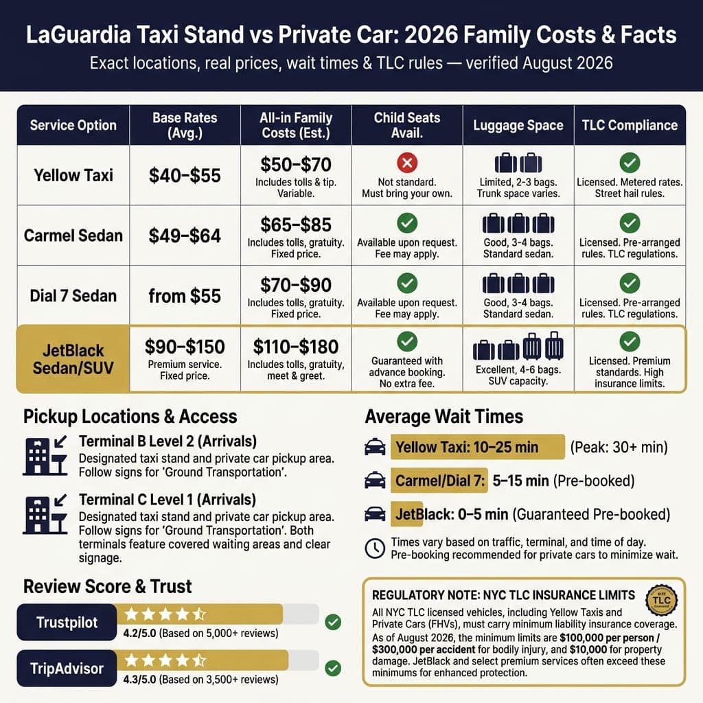 Laguardia Airport Taxi Stand Location