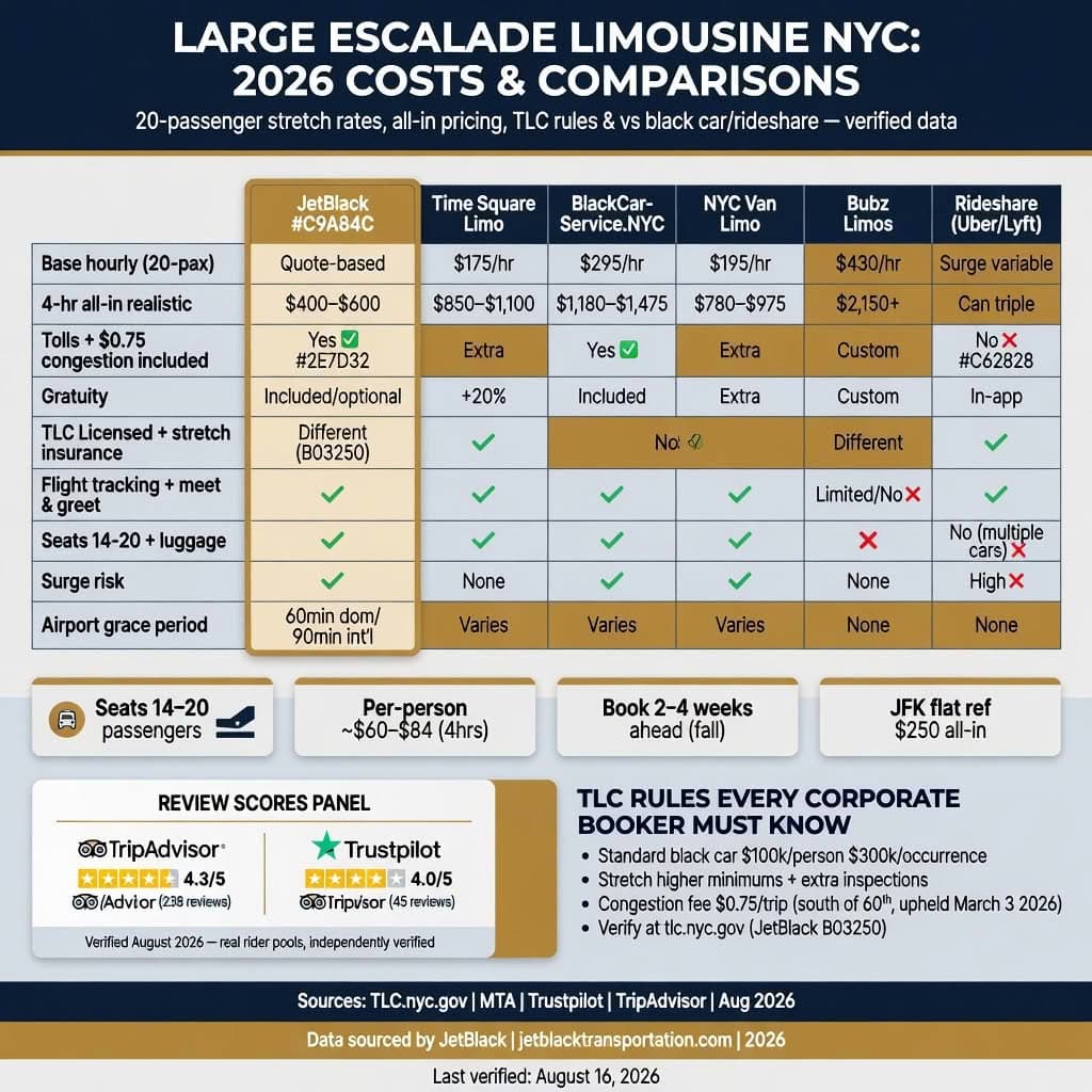 Nyc For-Hire Vehicle Landscape Nyc For-Hire Vehicle Landscape Comparing Black Cars, Stretch Limos, Rideshares