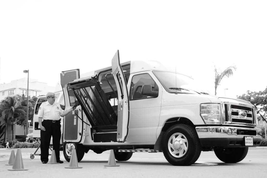 Largest Limo Mercedes Sprinter Van At Jfk Airport Pickup Zone